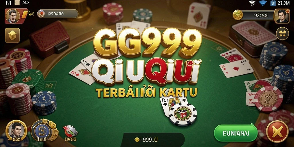 Tampilan menarik dari gameplay QiuQiu di GG999.