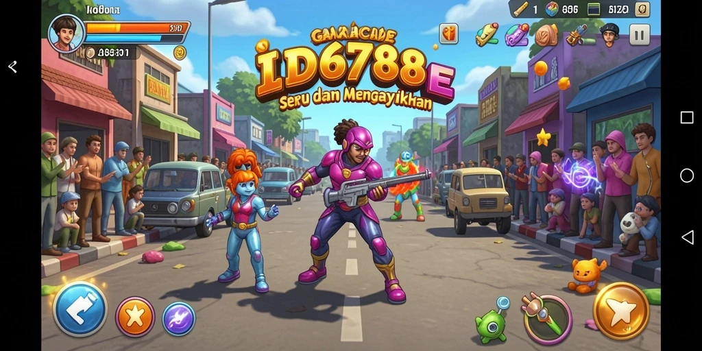 Tampilan gameplay seru dan penuh warna dari ID6788.