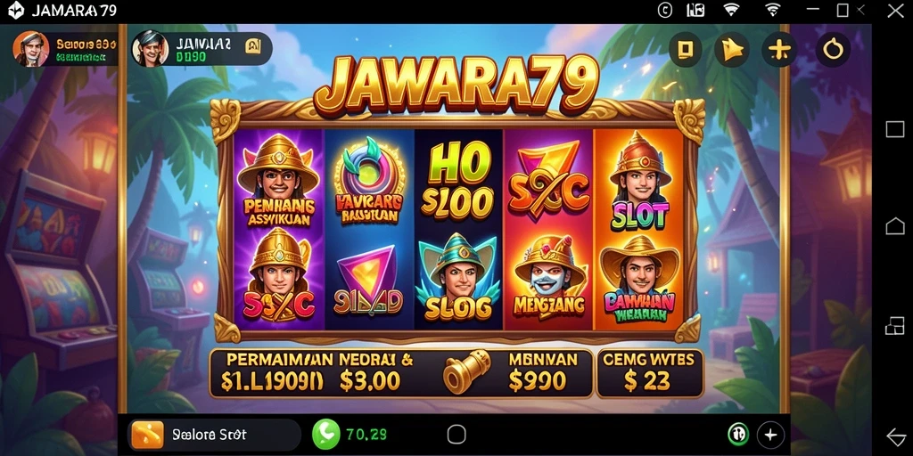 Screenshot utama JAWARA79 menampilkan gameplay Slot yang menarik dan mengasyikkan.