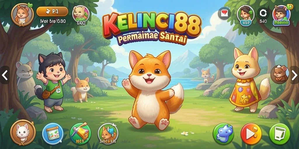 Gameplay KELINCI88 yang ceria dan mengasyikkan.