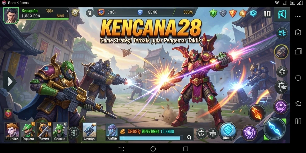 Tampilan gameplay KENCANA28 yang menantang dan seru.