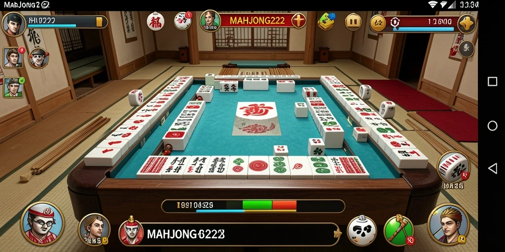 Tampilan gameplay seru di MAHJONG222 yang menampilkan aksi memancing.