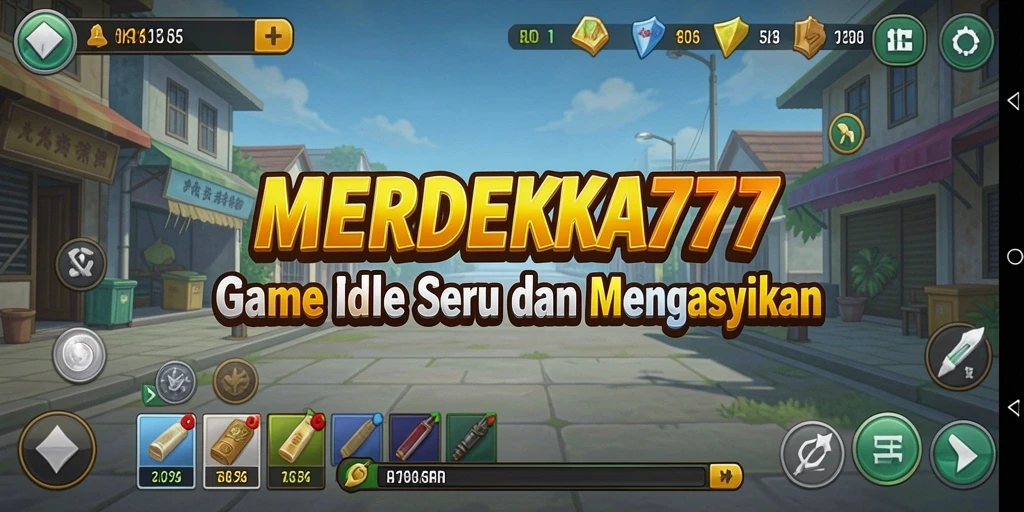 Tampilan gameplay seru MERDEKA777 dengan grafis yang menarik.