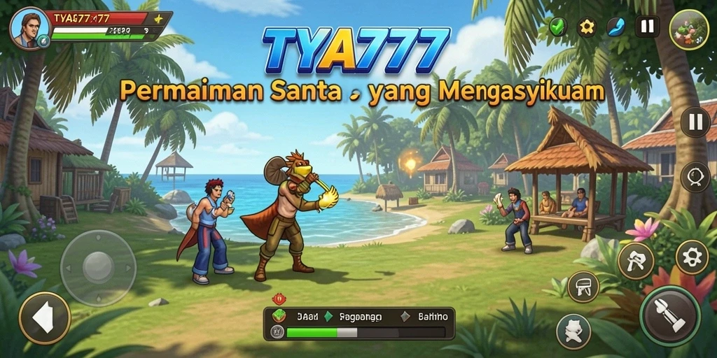 Screenshot gameplay TYA777 yang seru dan penuh warna.